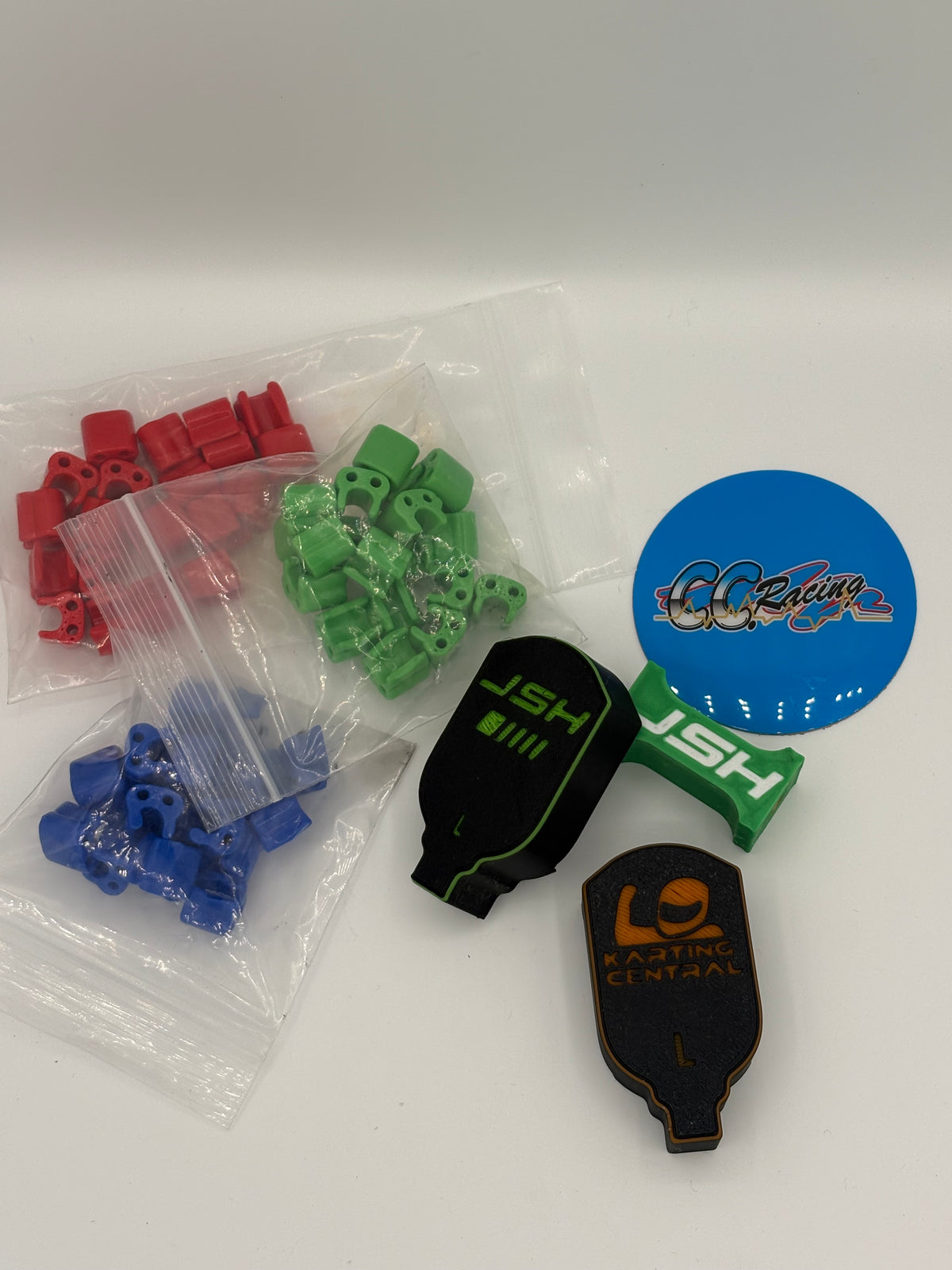 Custom Branding - Laser engraving and 3d printed parts