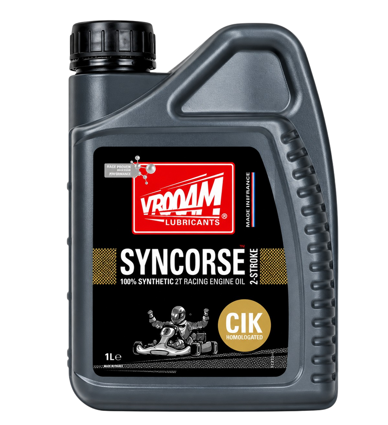 VROOAM Syncorse 100% Synthetic 2T Oil - 1 Ltr